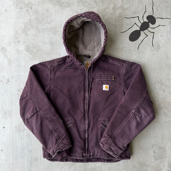 Carhartt Other - Carhartt WOMENS WJ141 DWN purple Sierra work wear jacket